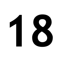number 18
