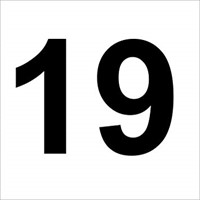 number 19